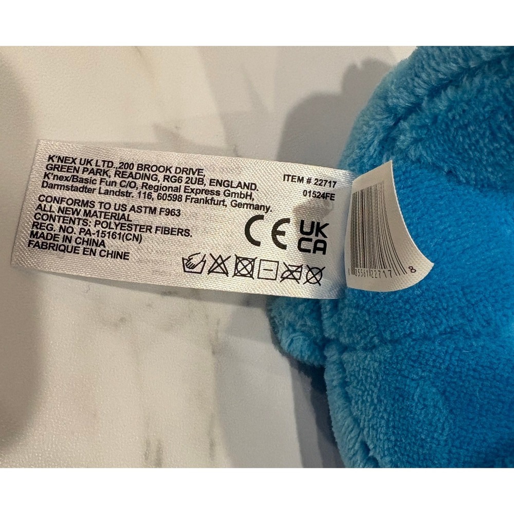 Sanrio Badtz-Maru Plush Unisex 8" Blue Care Bears Grumpy Bear Costume 2023 - Picture 6 of 6